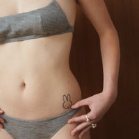 Wool oblong Bra