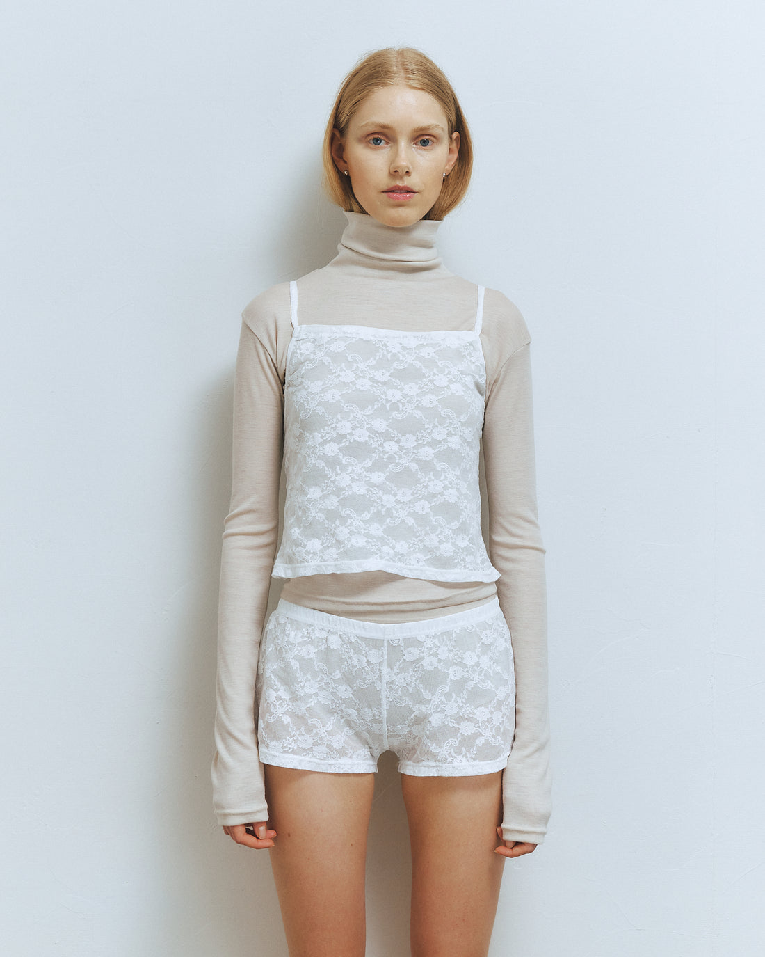 Lace 2way Tops