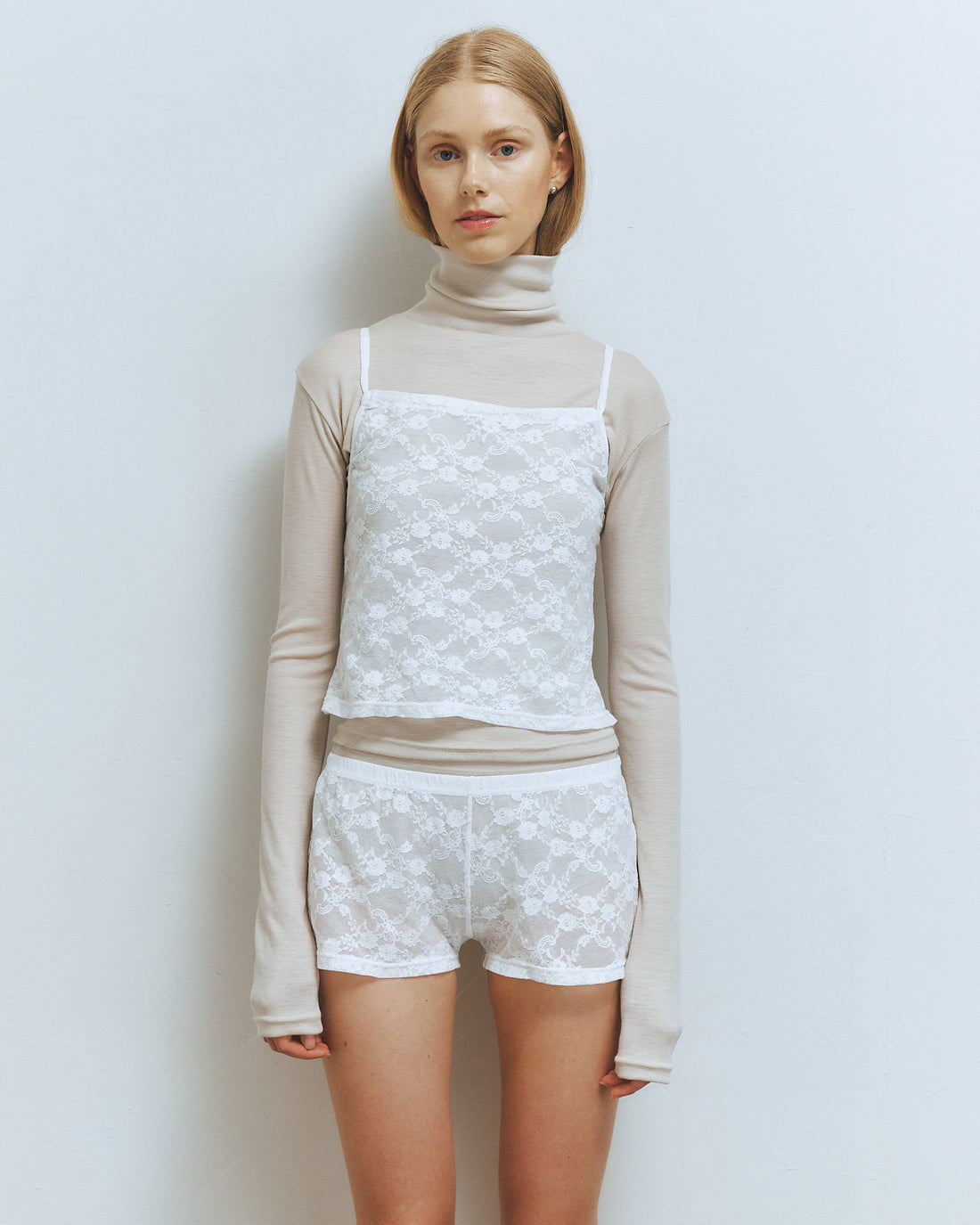 Lace 2way Tops