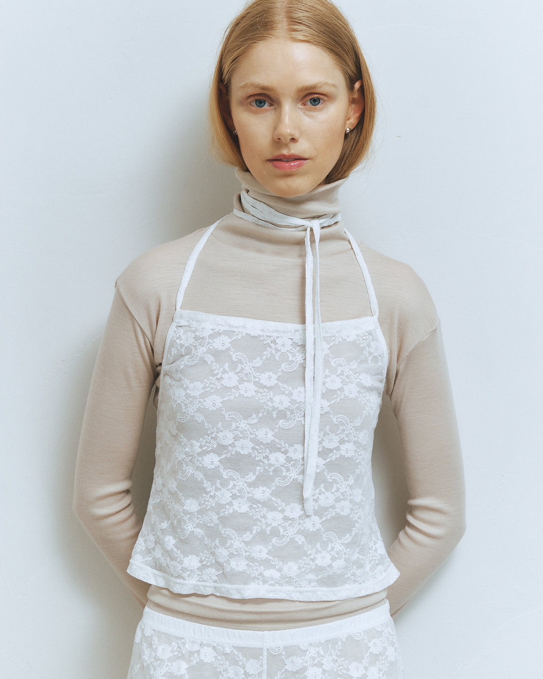 Lace 2way Tops