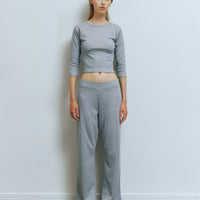 FlowerMesh Cotton 3/4 Sleeve Tshirts