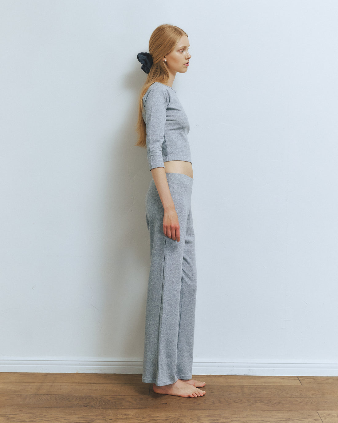 FlowerMesh Cotton 3/4 Sleeve Tshirts