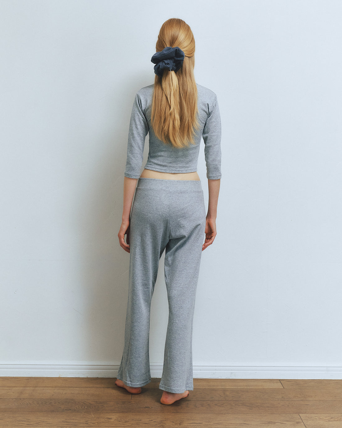 FlowerMesh Cotton 3/4 Sleeve Tshirts