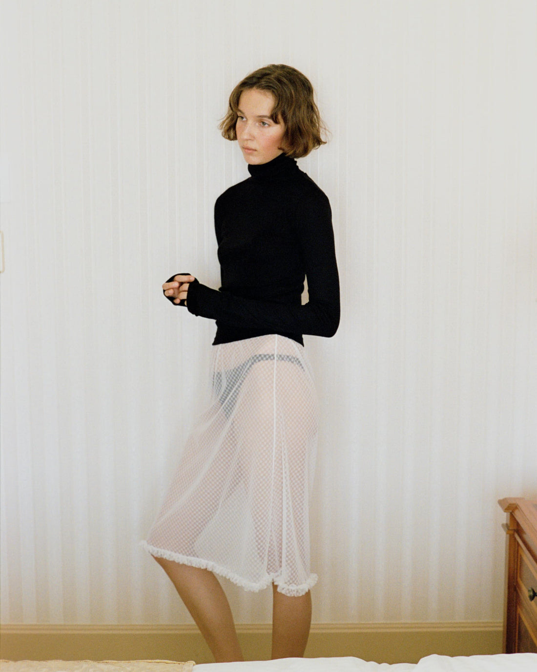 Lace Pajama Skirt