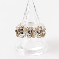 3 Flower Flower ring