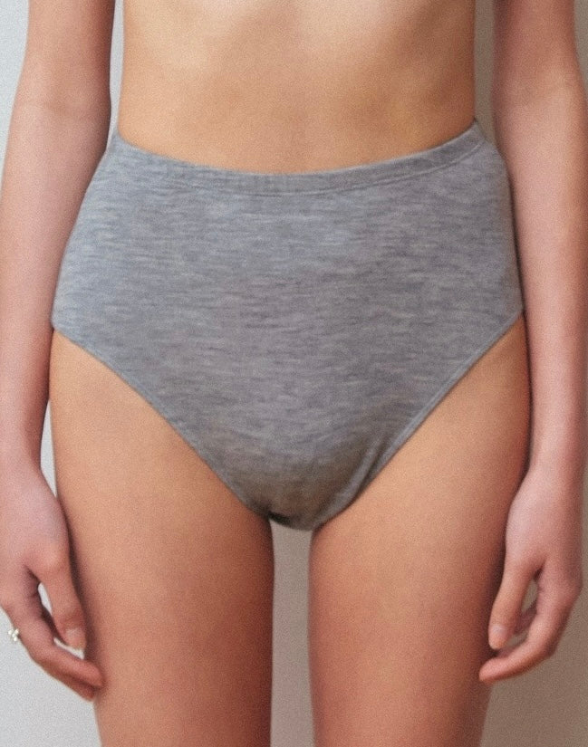 Wool high-waist Shorts