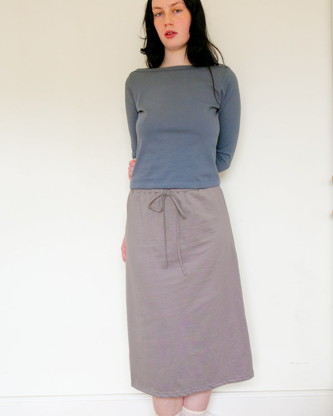 【NEW】Cotton Long Skirt