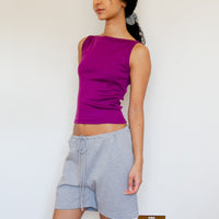 【NEW】Boat Neck Tanktop