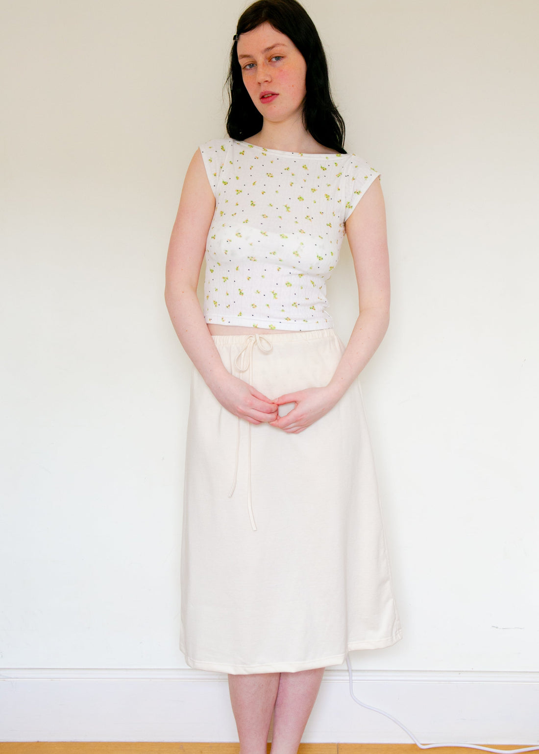 【NEW】Cotton Long Skirt