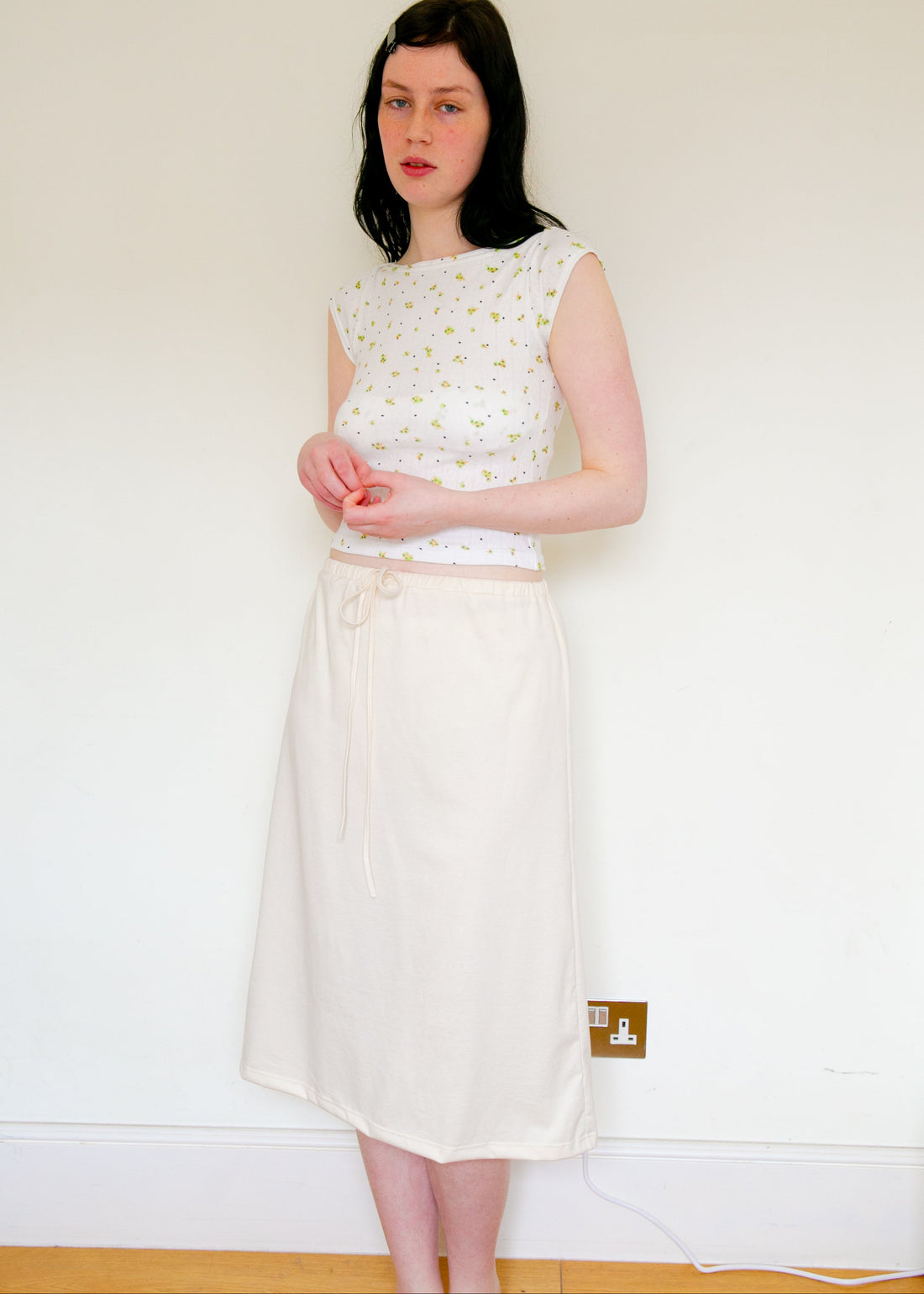 【NEW】Cotton Long Skirt