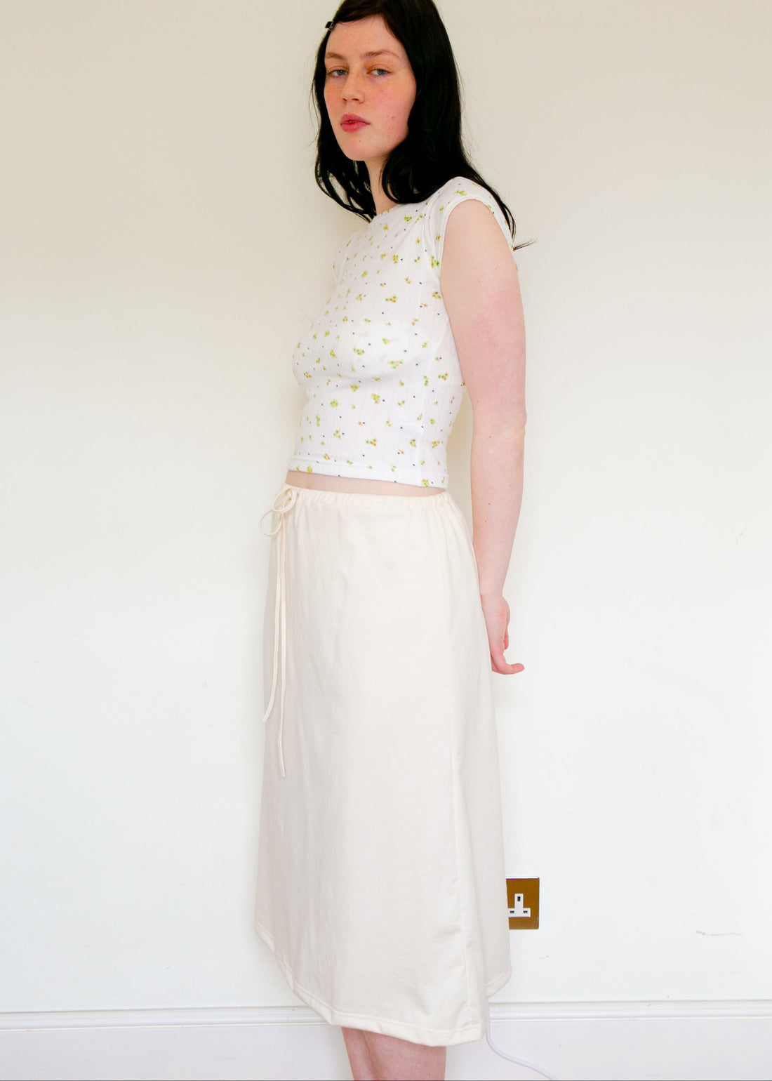 【NEW】Cotton Long Skirt