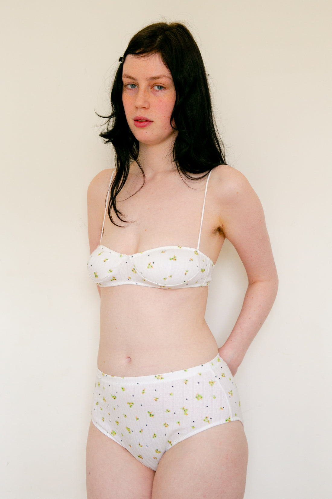 【NEW】Flower Dots Bra