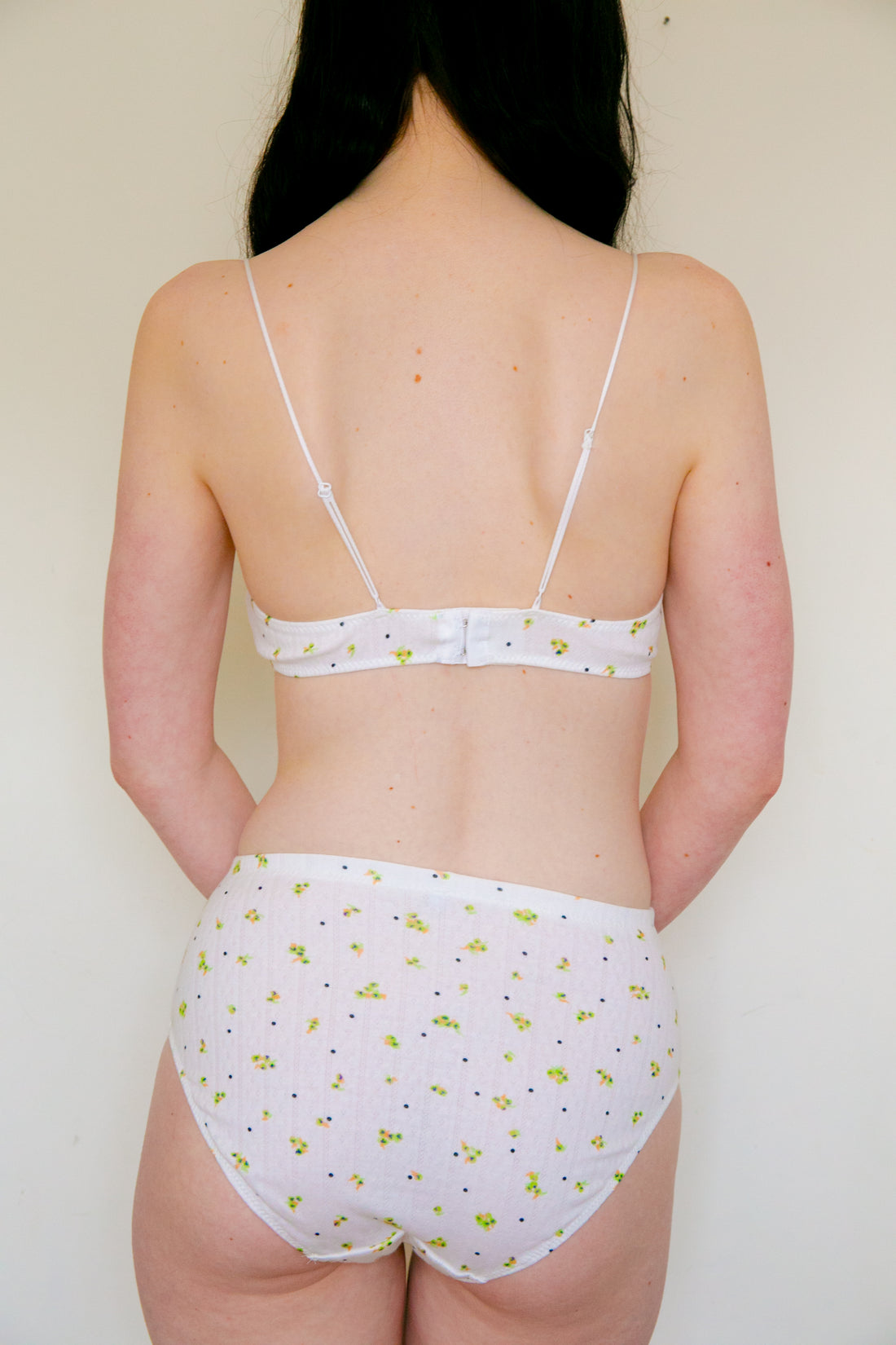 【NEW】Flower Dots Bra