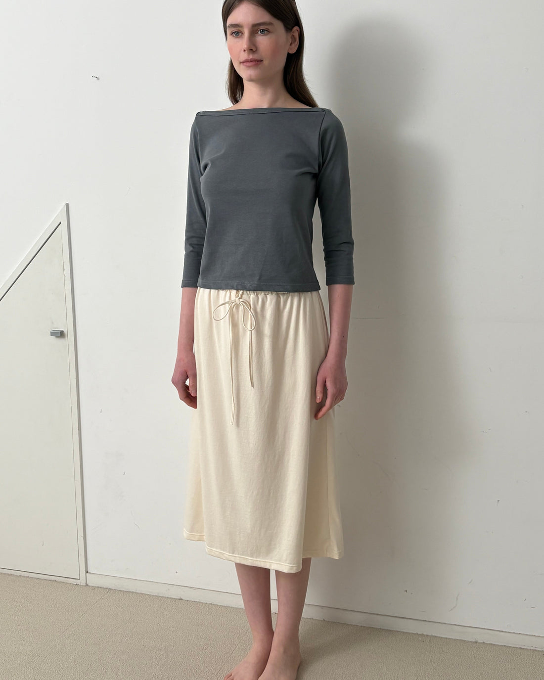 【NEW】Cotton Long Skirt