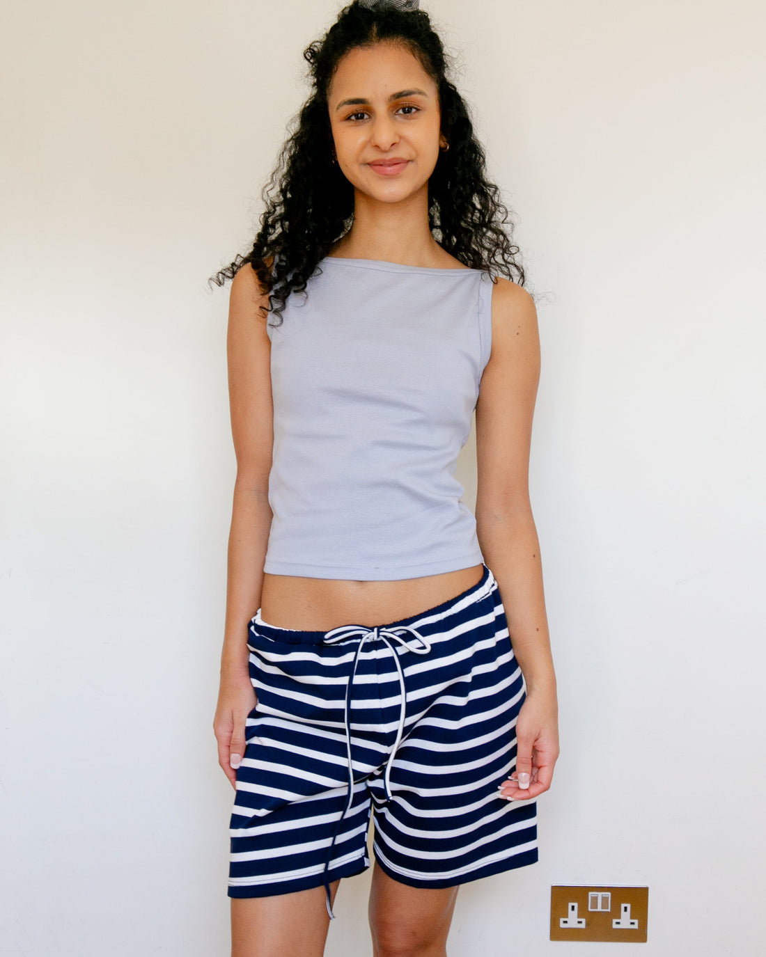 【NEW】Boat Neck Tanktop