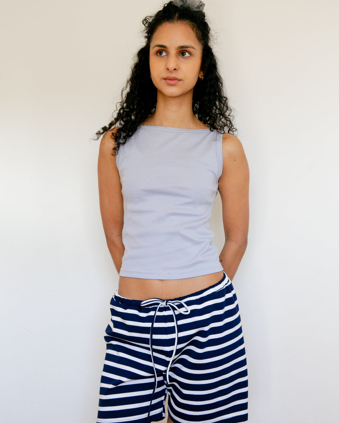 【NEW】Boat Neck Tanktop