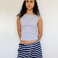 【NEW】Boat Neck Tanktop