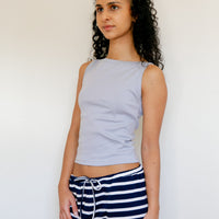 【NEW】Boat Neck Tanktop