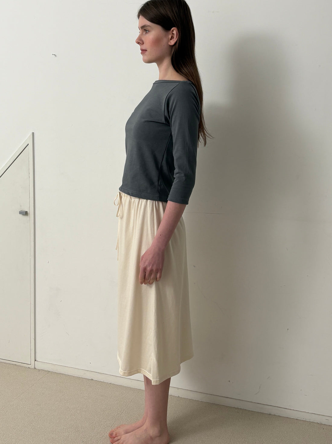 【NEW】Cotton Long Skirt