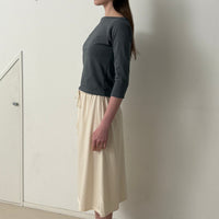 【NEW】Cotton Long Skirt