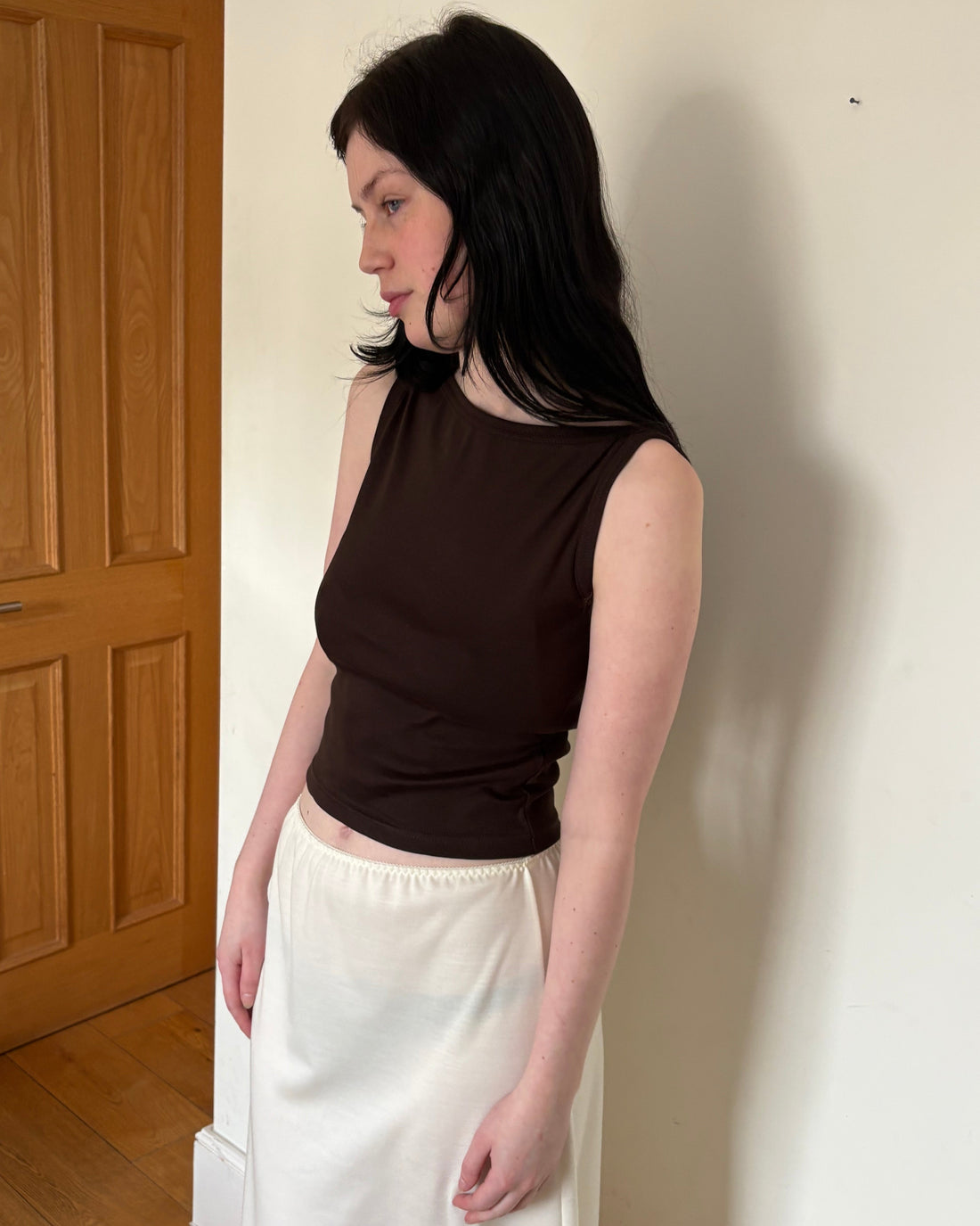 【NEW】Boat Neck Tanktop