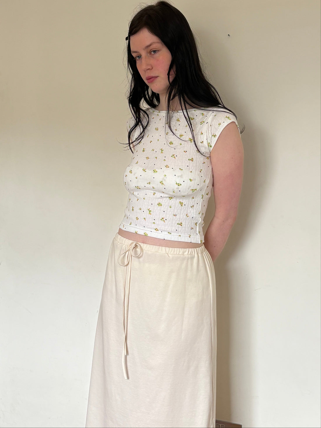 【NEW】Cotton Long Skirt