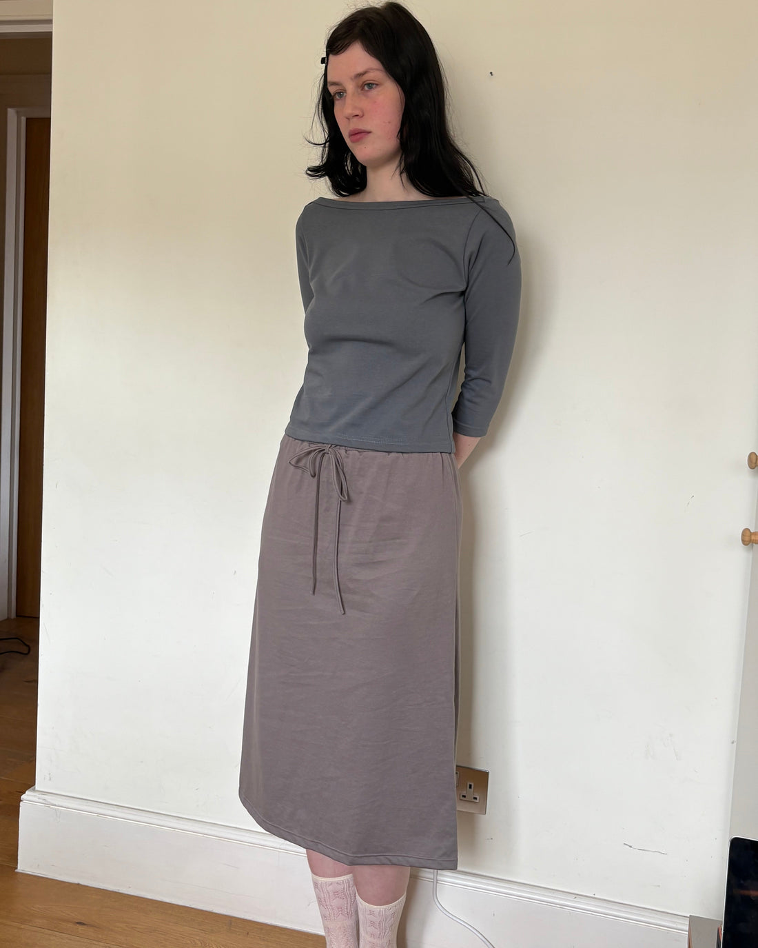 【NEW】Cotton Long Skirt