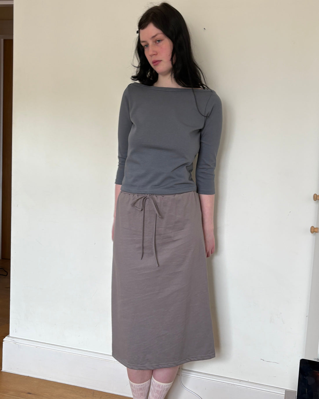 【NEW】Cotton Long Skirt