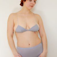 Wool triangle Bra
