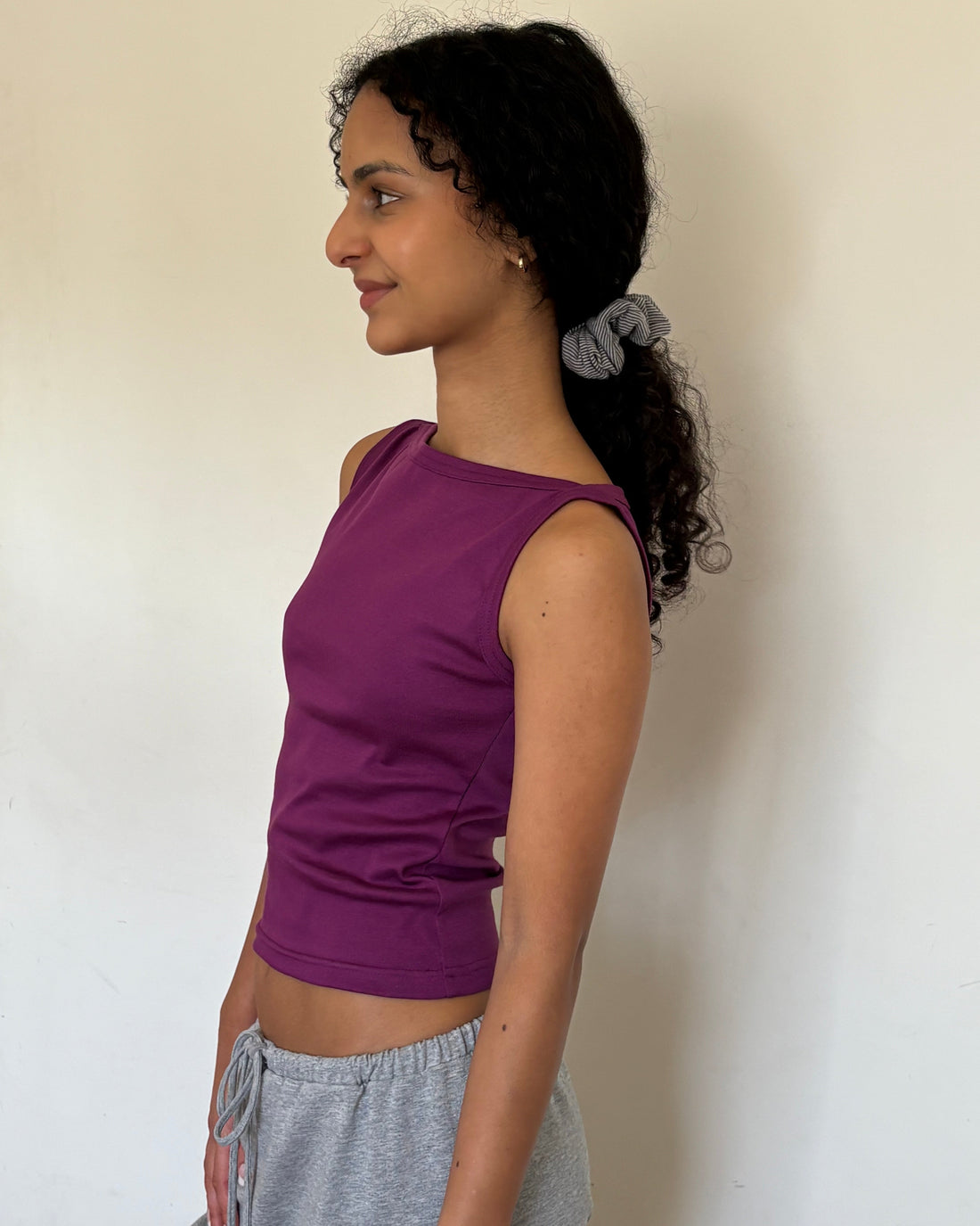 【NEW】Boat Neck Tanktop
