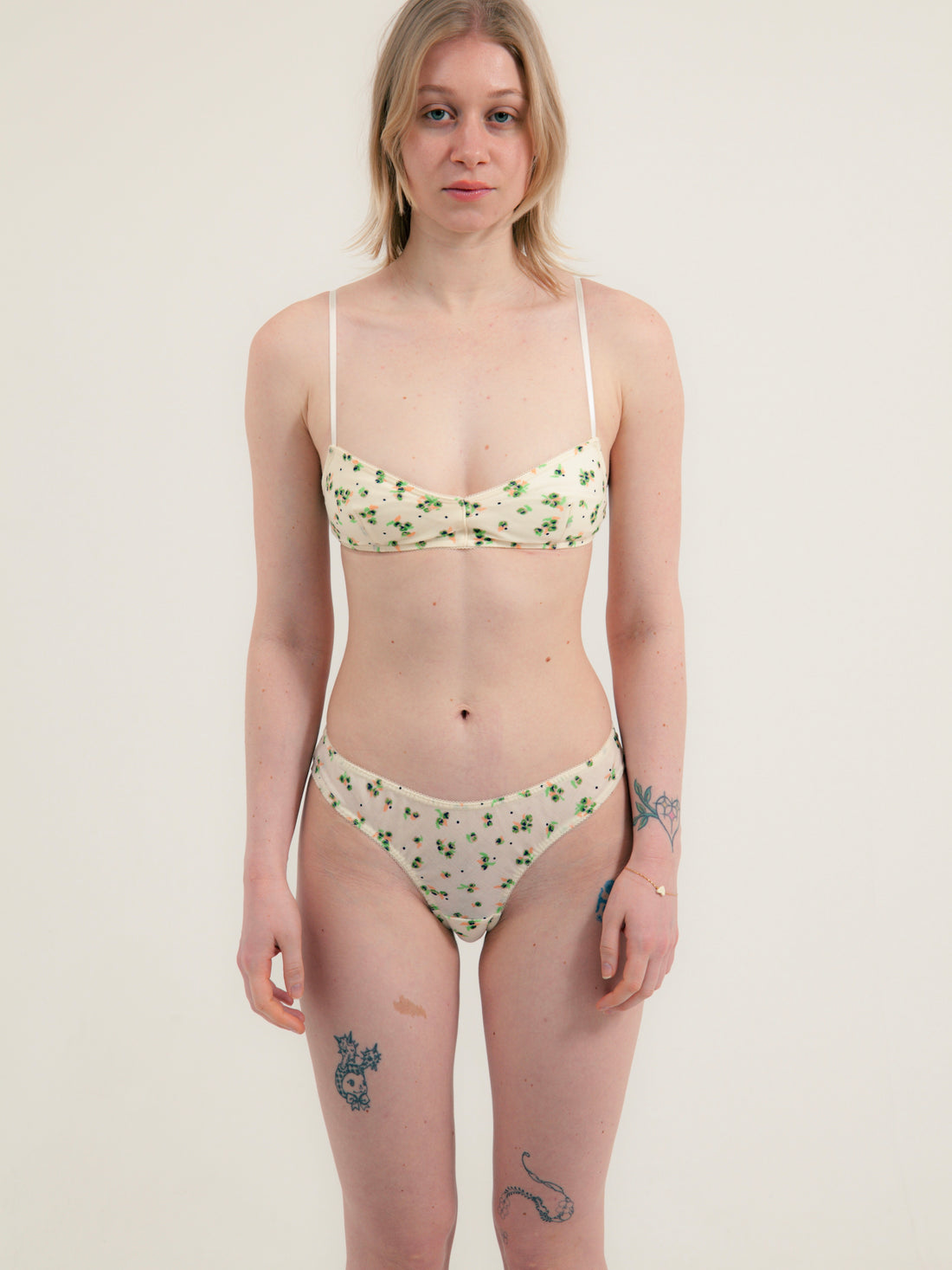 Dots Flower Shorts