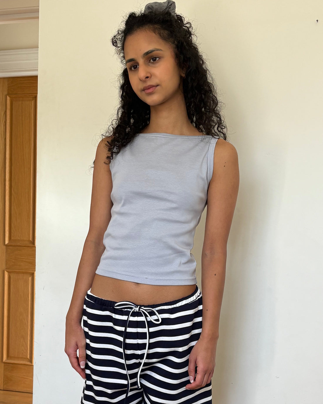 【NEW】Boat Neck Tanktop