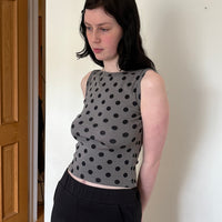 【NEW】Boat Neck Tanktop