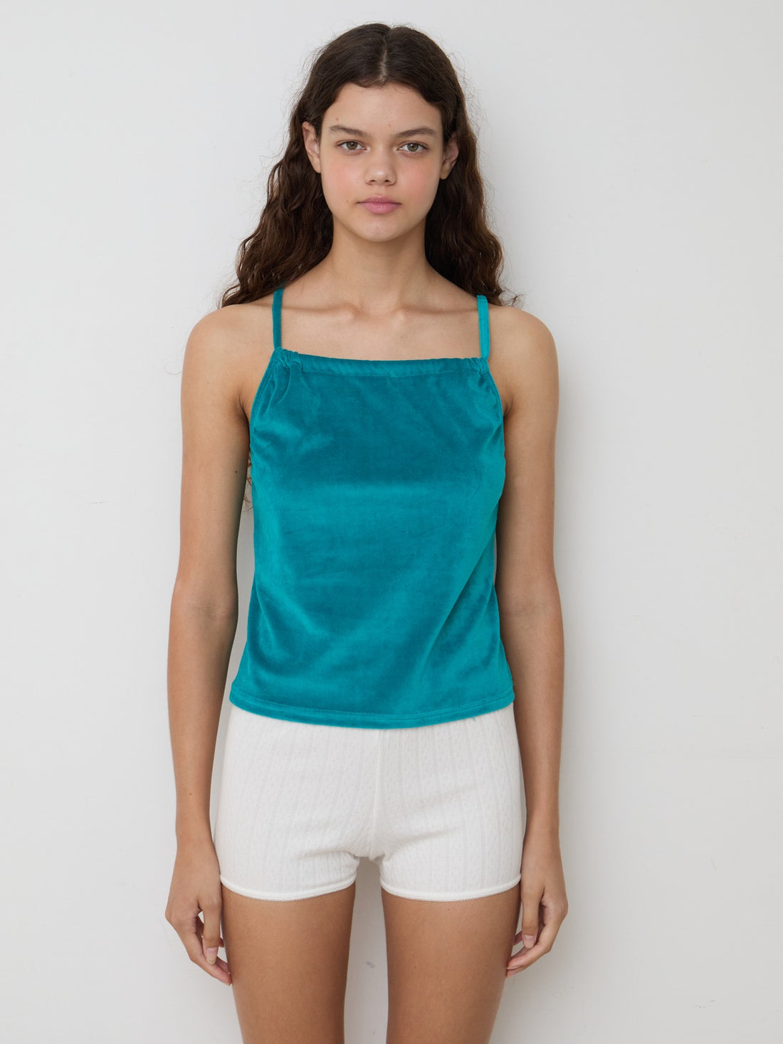【NEW】Velour 2way Tops