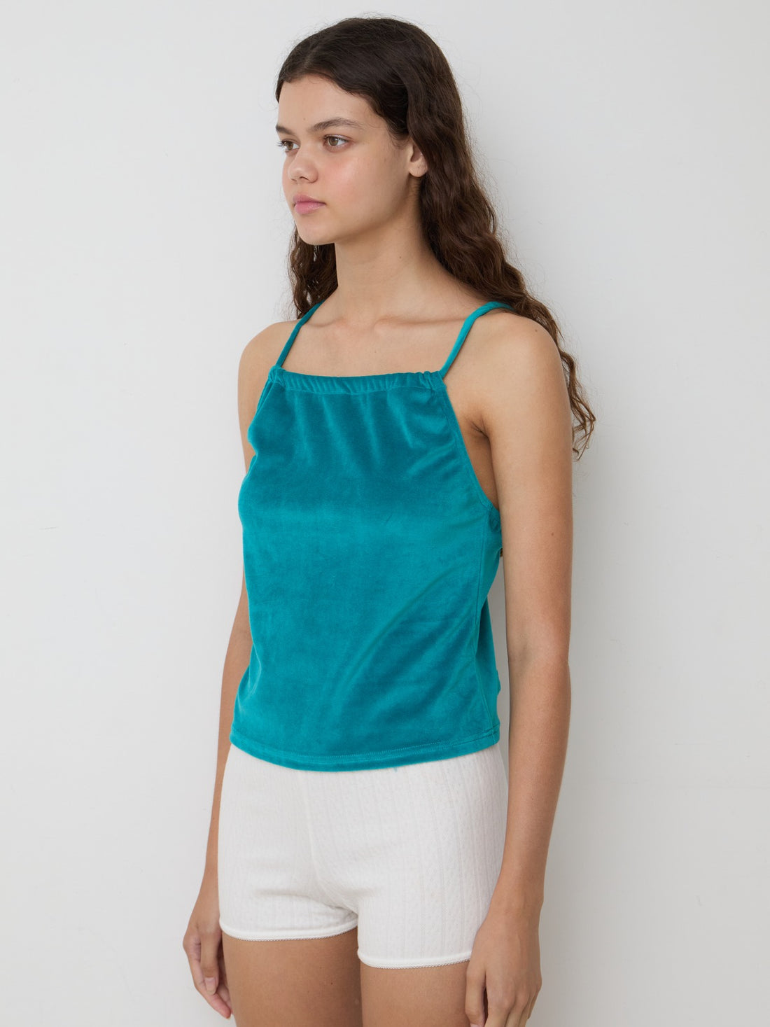 【NEW】Velour 2way Tops