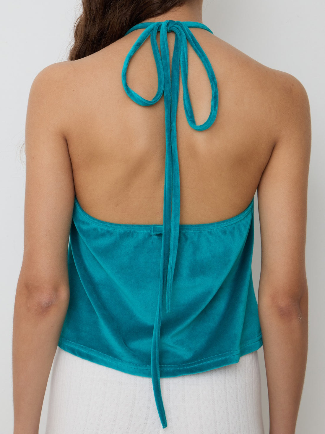 【NEW】Velour 2way Tops