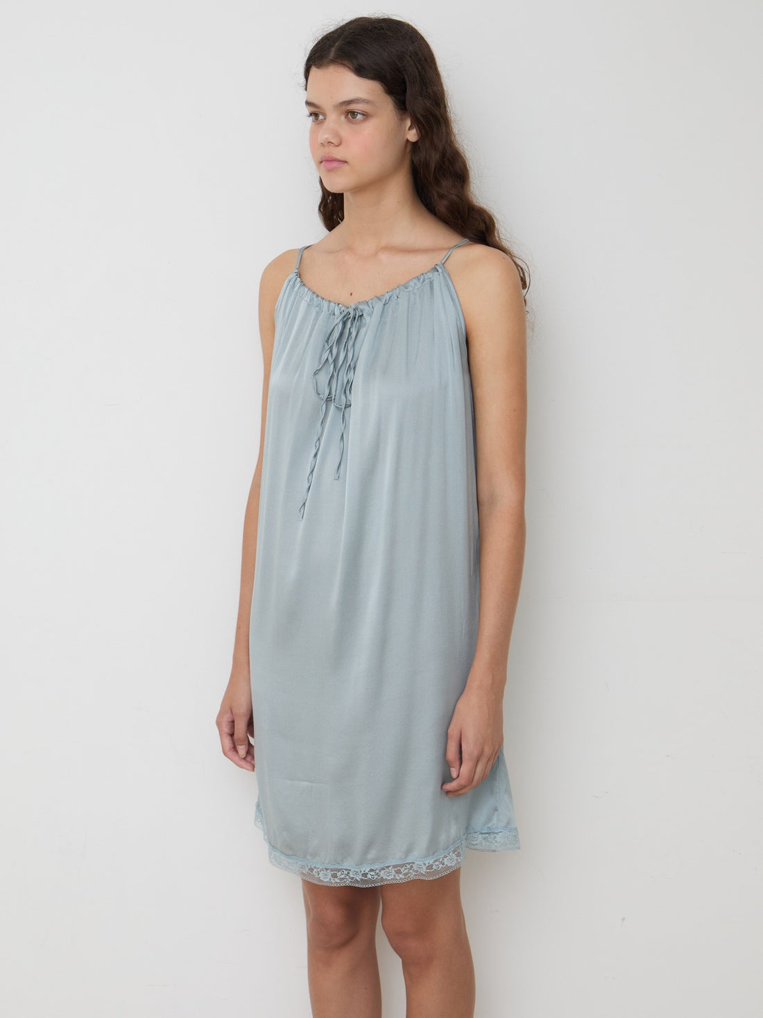 【NEW】Lace Silk Négligé