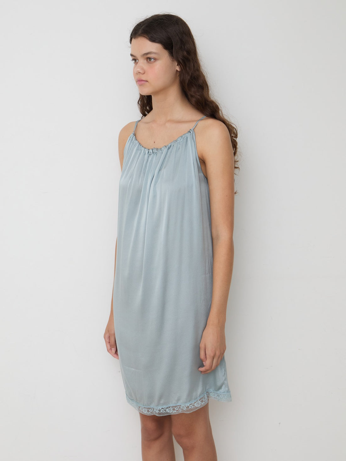 【NEW】Lace Silk Négligé