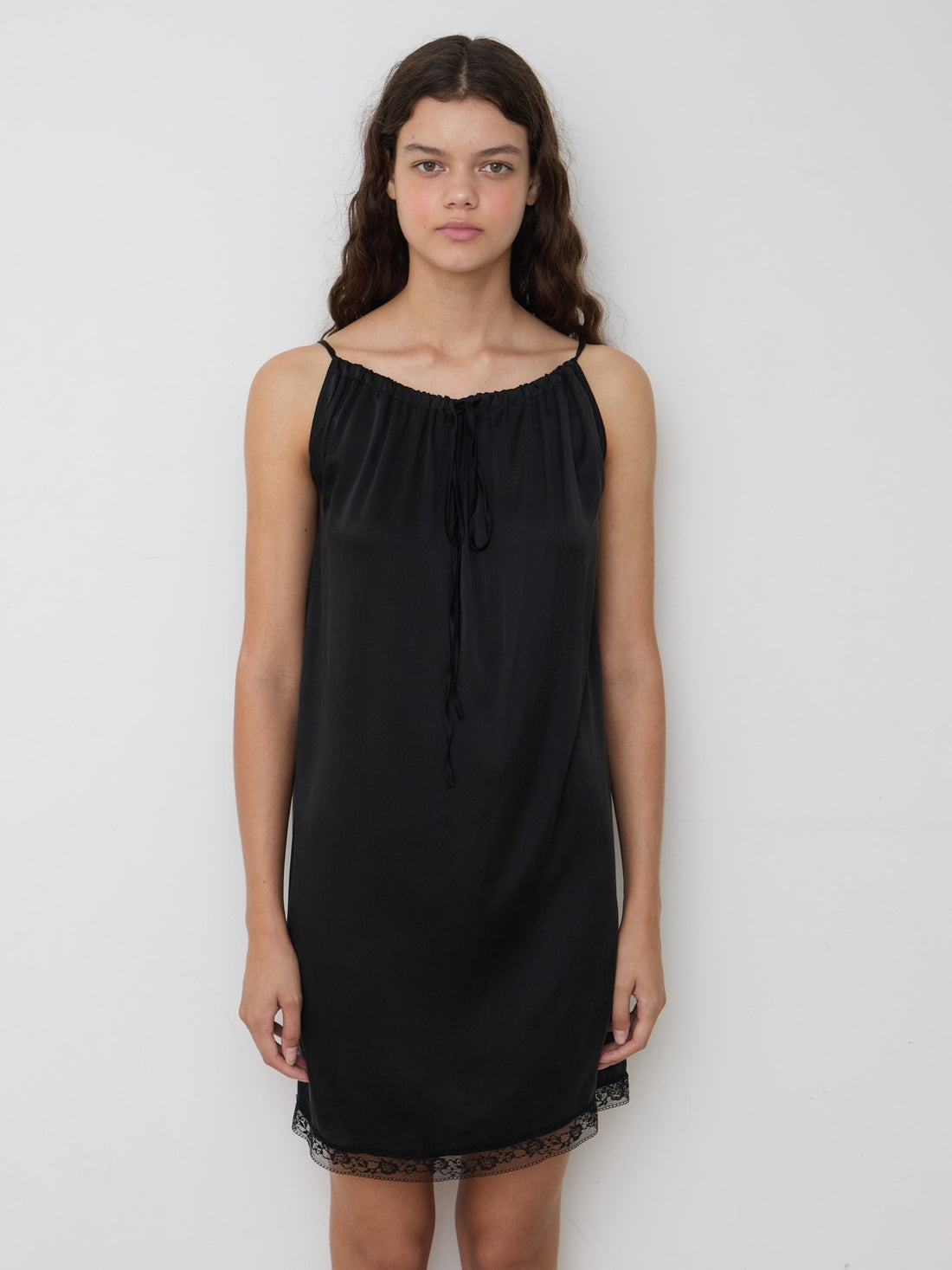 【NEW】Lace Silk Négligé