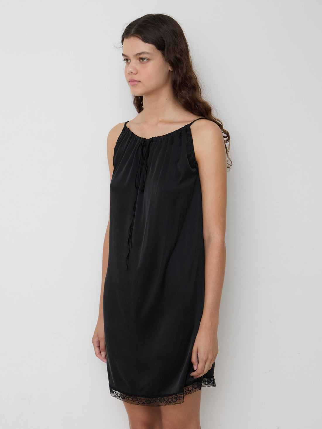 【NEW】Lace Silk Négligé