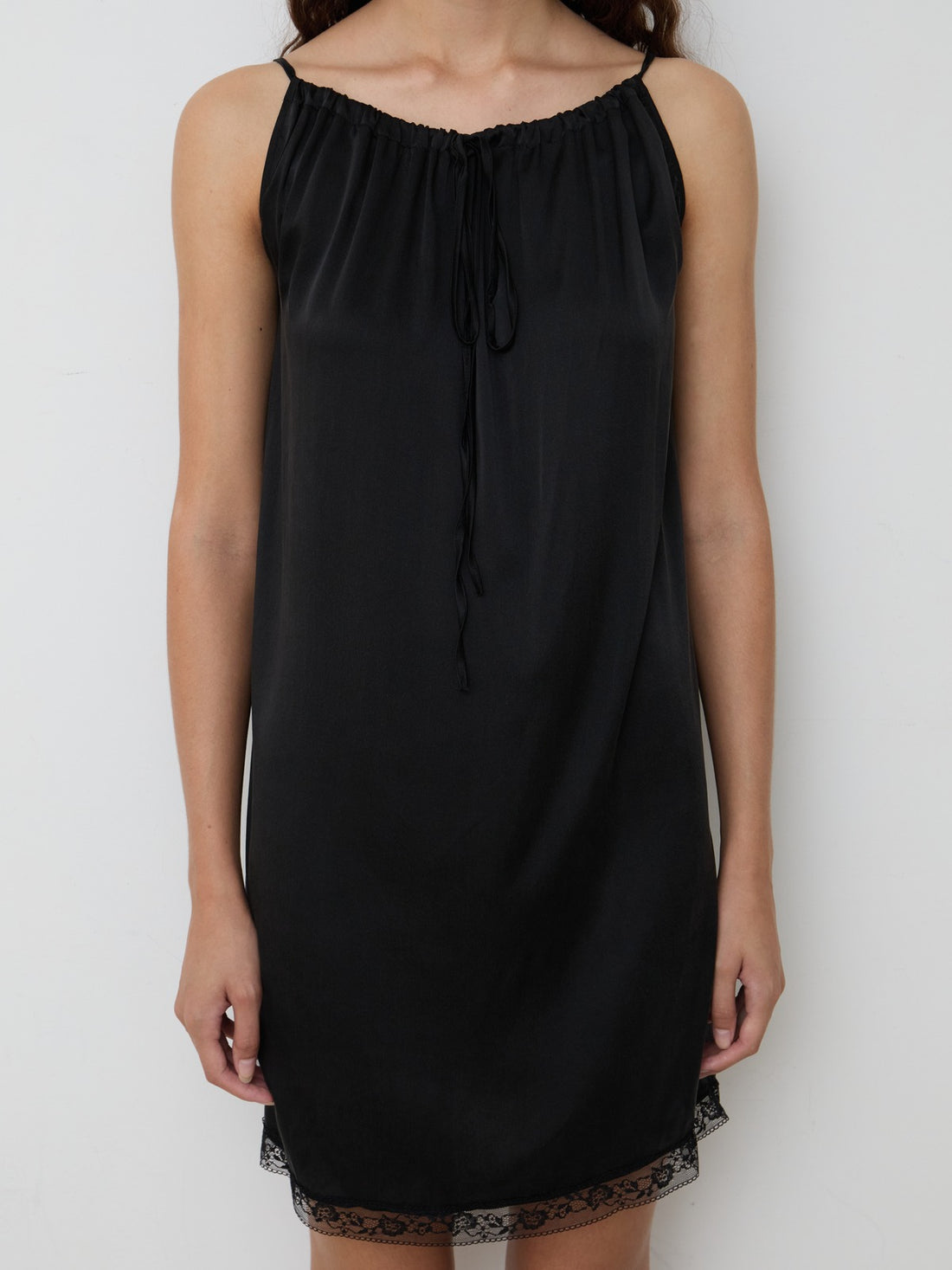 【NEW】Lace Silk Négligé