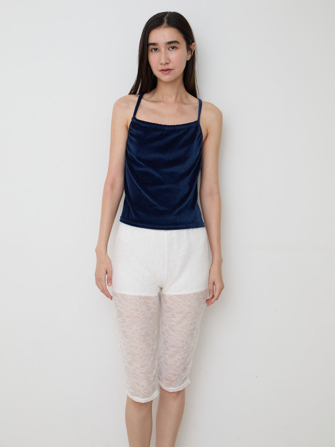 【NEW】Velour 2way Tops