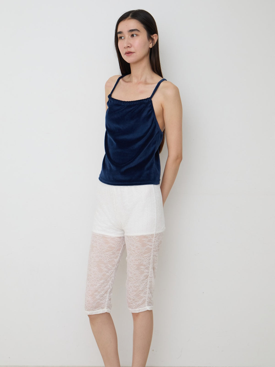 【NEW】Velour 2way Tops