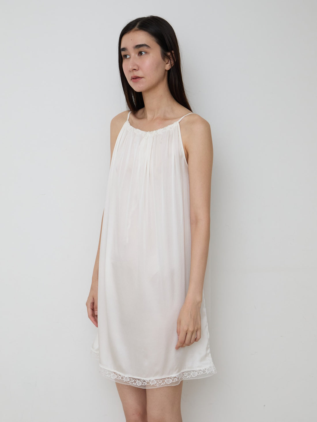 【NEW】Lace Silk Négligé