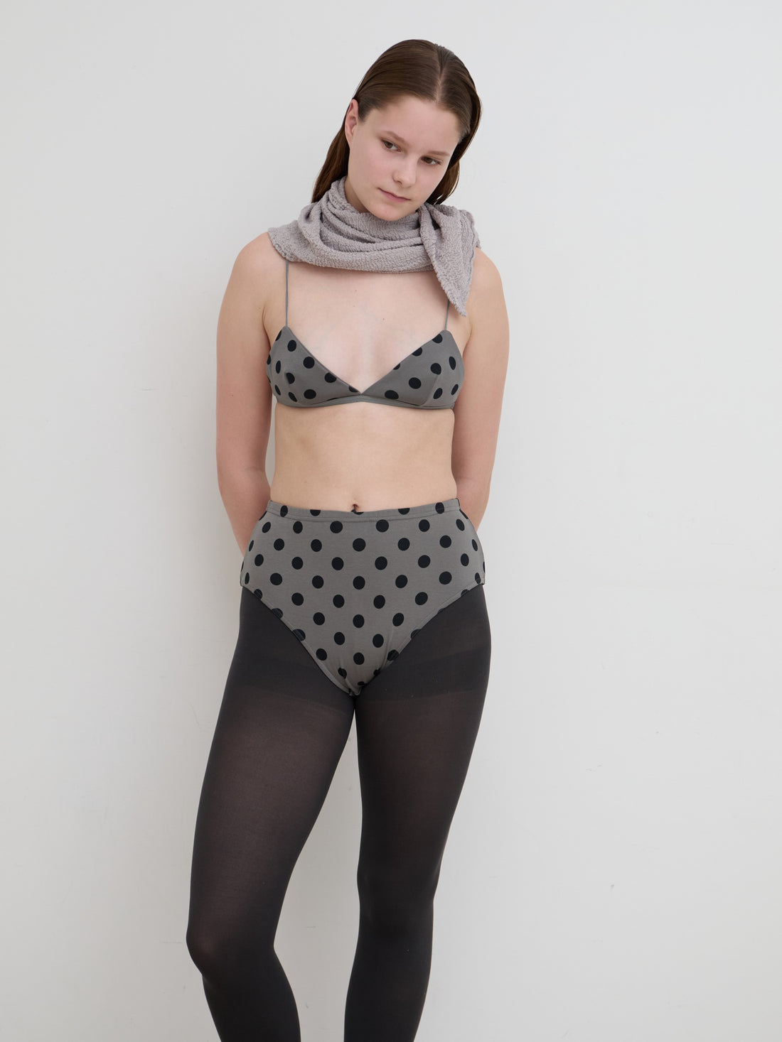 Dots Triangle Bra