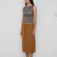 【NEW】Lace Boat Neck TankTop