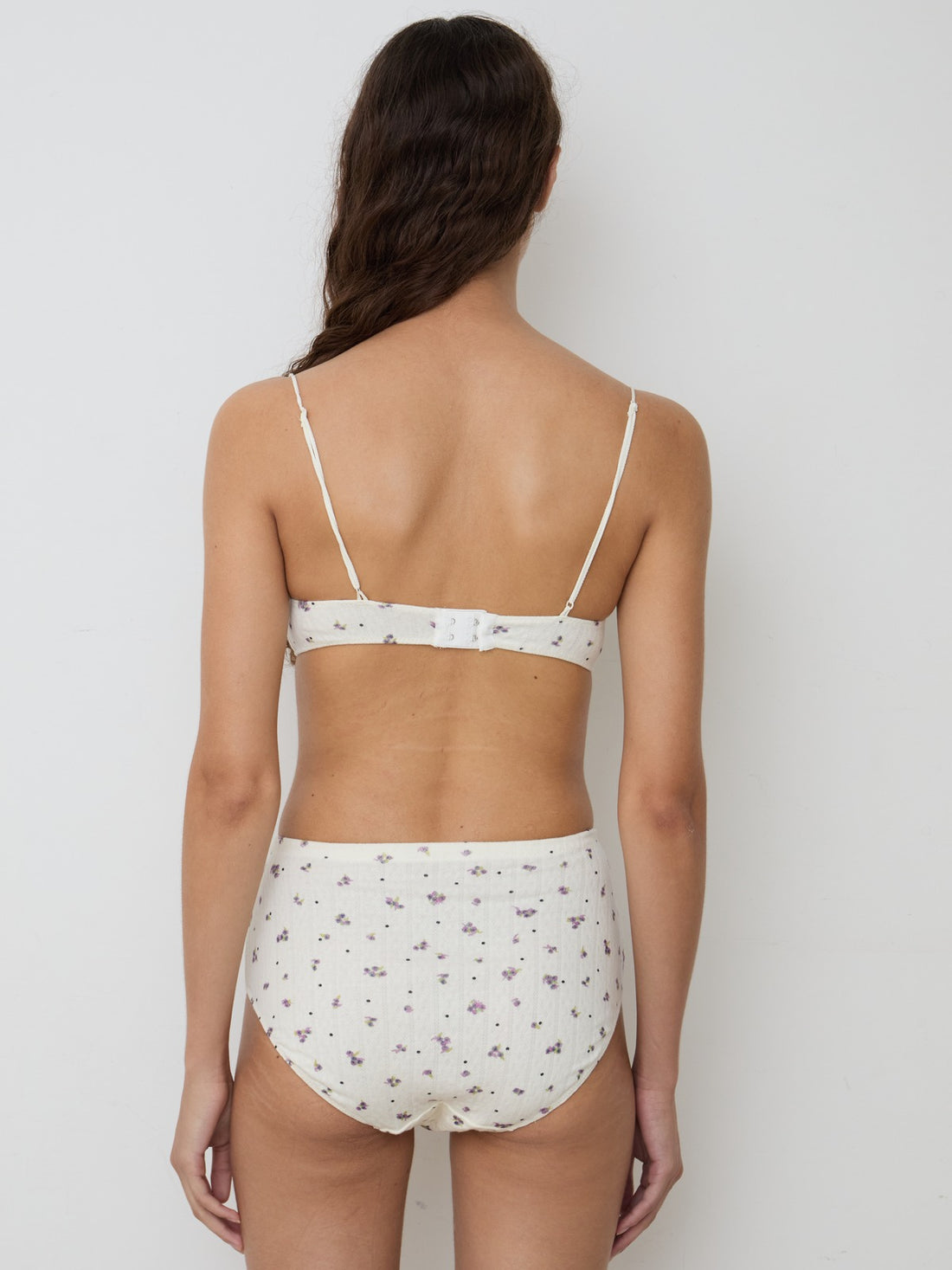 【NEW】Flower Dots Bra