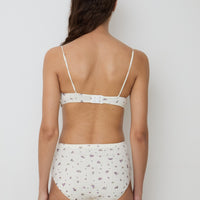 【NEW】Flower Dots Bra