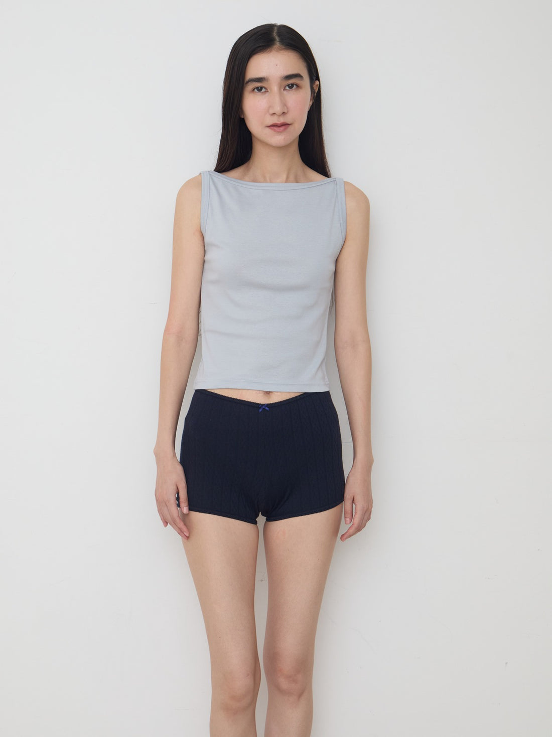 【NEW】Boat Neck Tanktop