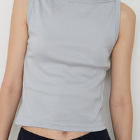 【NEW】Boat Neck Tanktop